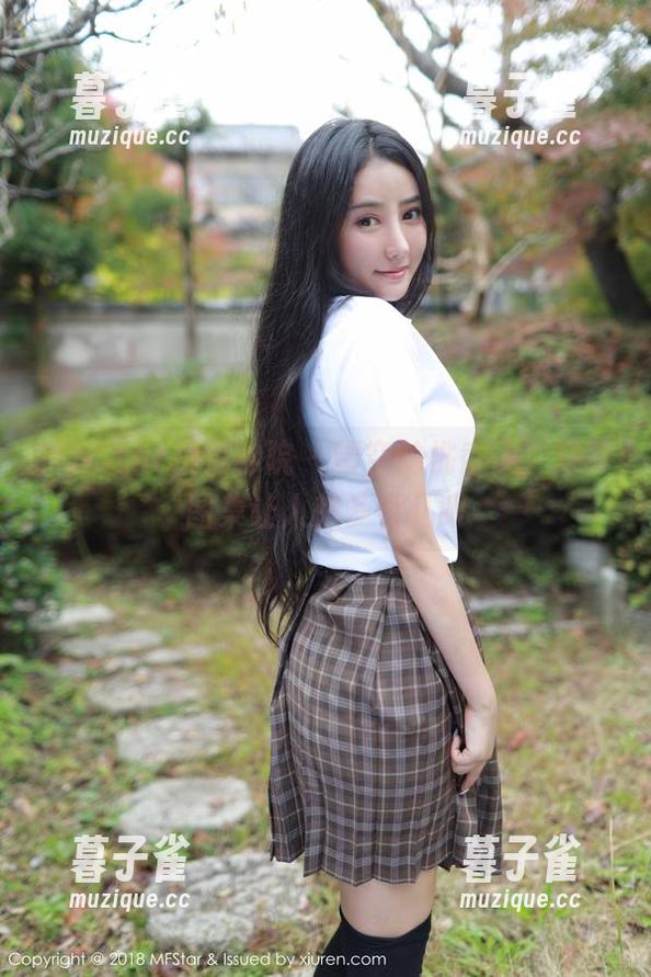 MFStar模范学院-桃香子 MFStar模范学院 - 镂空的桃香子,写真图集让人想多看几眼