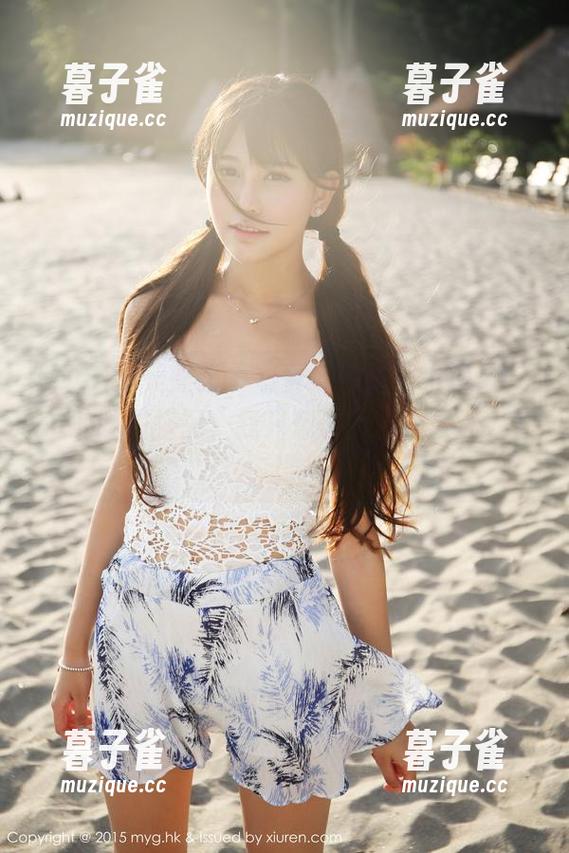 MyGirl美媛馆-小海臀rena MyGirl美媛馆 - 写真与照片:小海臀rena的睡衣搭配,我只想说这影子太迷人了!