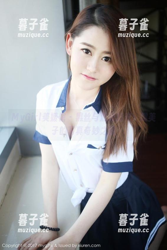 MyGirl美媛馆-糯美子 MyGirl美媛馆 - 黑丝与清晨阳光:糯美子的写真奇妙之旅