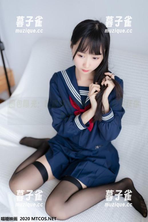 喵糖映画 图包曝光:喵糖映画慵懒JK,轻松俘获你的少女心