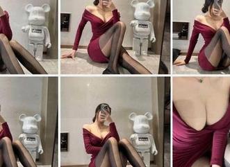 微密圈 – 金希儿的皮衣套图：当皮衣遇上她，整条街都变得有点懵懵的